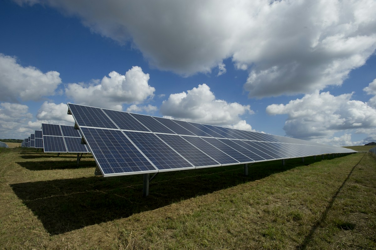 Fotografía sobre energía solar